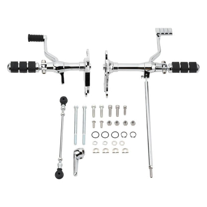 Bethesda Industrial Forward Controls Pegs Levers Linkage Kit For Harley Sportster 883 1200 91-03