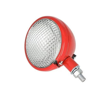 Bethesda Industrial Headlight Assembly - 12V Red Tear Drop Style fits International H M 53522DA