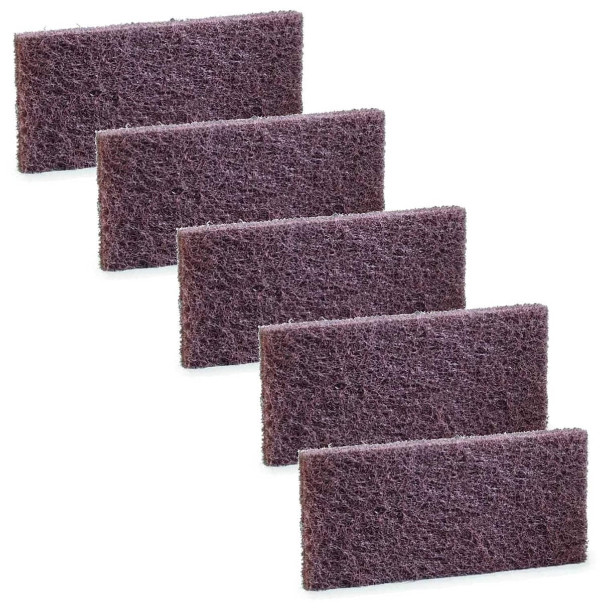 Bethesda Industrial 5PK 3M Doodlebug Brown 4.6X10" Scrub 'N Strip Pad 8541 MCO 6472 and MCO 6473