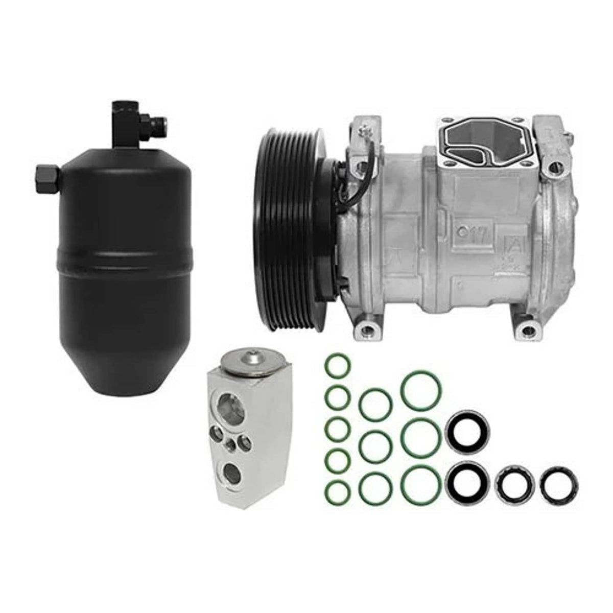 Bethesda Industrial Air Conditioning Kit with Receiver Drier Expansion Valve and Seals