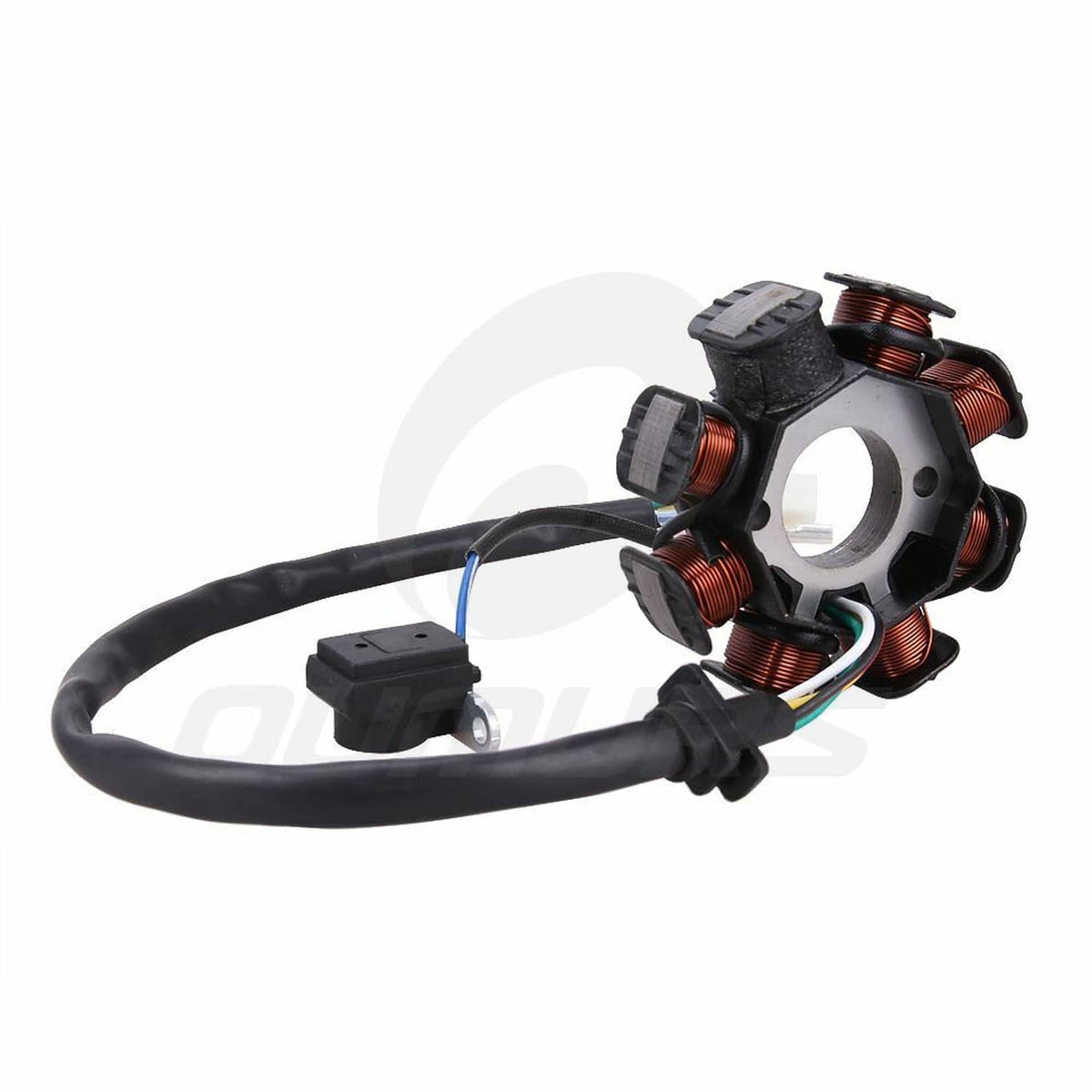 Bethesda Industrial 8 Pole Coil Magneto Stator for GY6 125cc 150cc Scooter ATV Moped 5 Wires