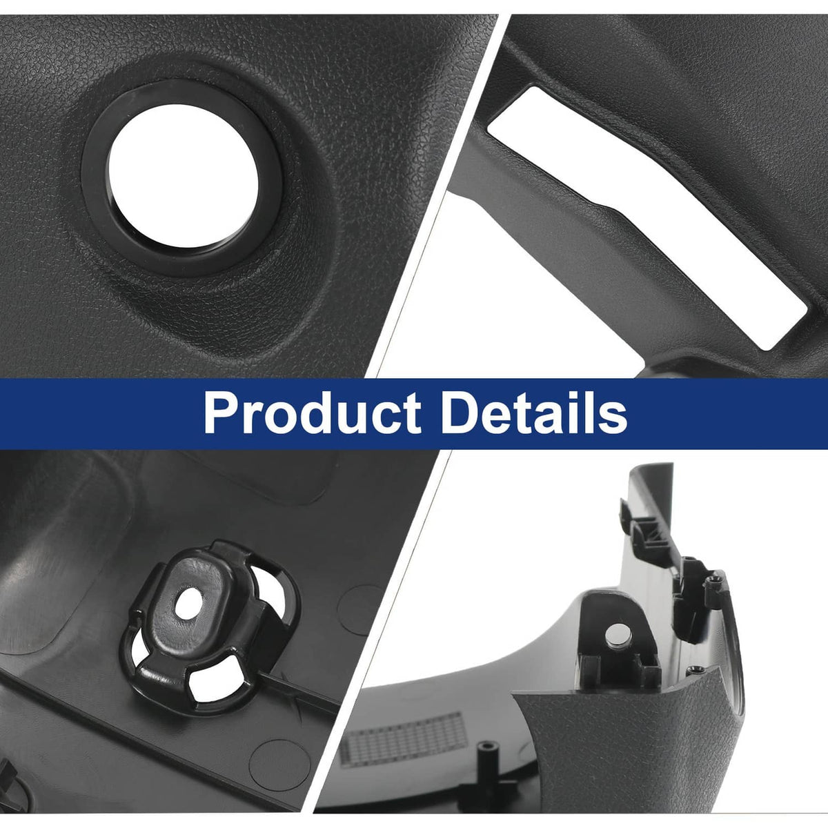 Bethesda Industrial Lower Steering Column Cover Black For 2016-2020 Kia Optima with Key Start