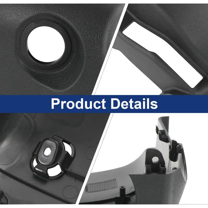 Bethesda Industrial Lower Steering Column Cover Black For 2016-2020 Kia Optima with Key Start