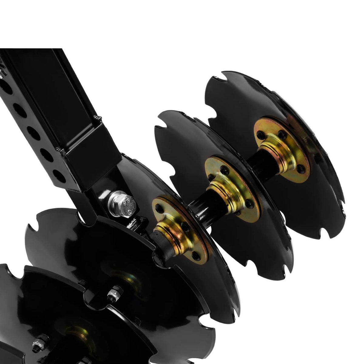 Bethesda Industrial 20" Notched Disc Harrow Plow Attachment for ATV UTV W/ 6 X Concave 2" Receiver