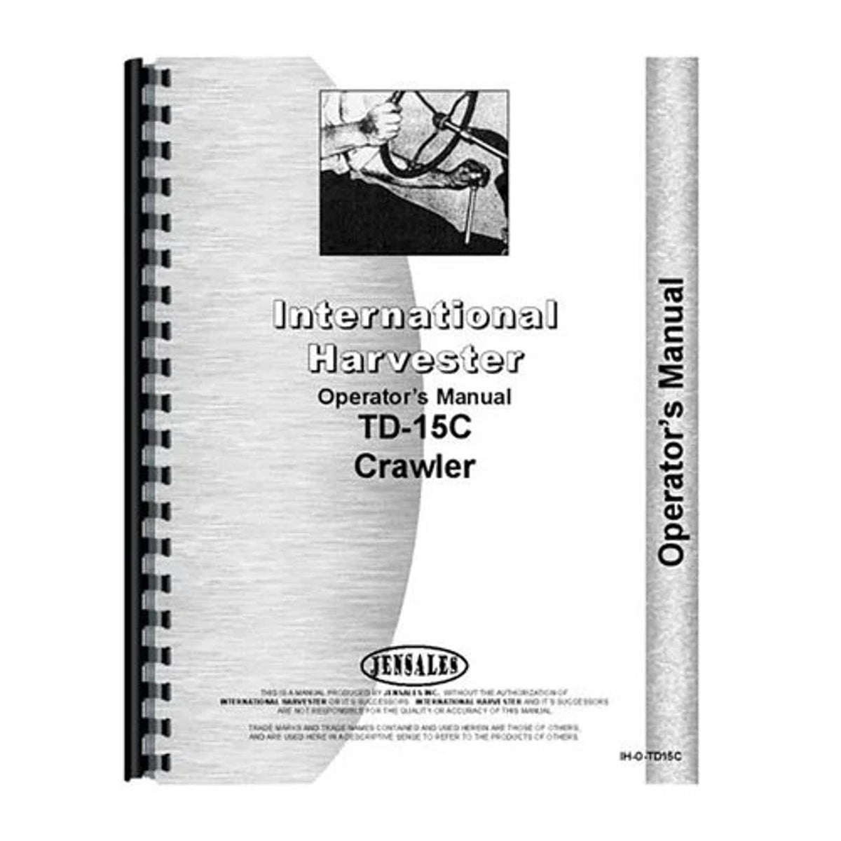 Bethesda Industrial Operator's Manual fits International TD15 TD15