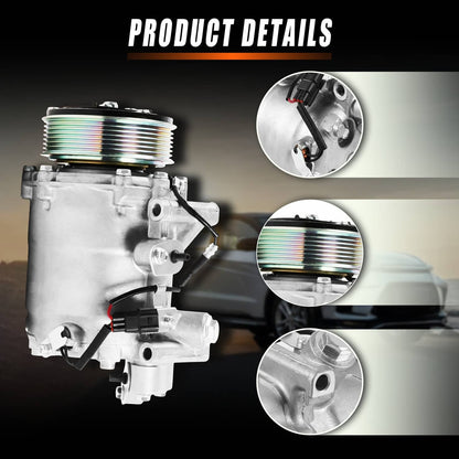 Bethesda Industrial New AC Compressor IG580 Fits For Honda CR-V 2.4L 2007 2008 2009 2010 2011 2012