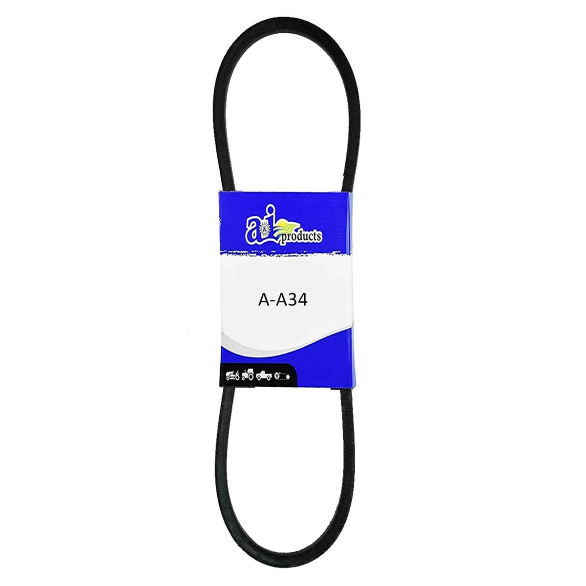 Bethesda Industrial Heavy Duty A34 V-Belt 1/2 X 36 in. for Case-IH 2366 2377 2388 8820 8830 8840