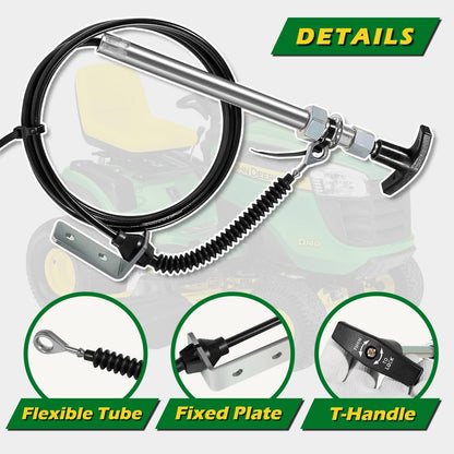 Bethesda Industrial AM134404 Spout Control Input Cable Replaces for John Deere Chute Deflector Cable