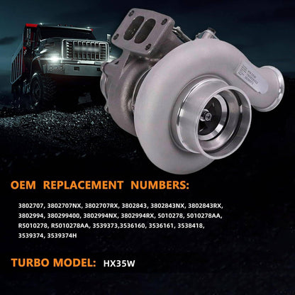 Bethesda Industrial Diesel Turbo Turbocharger HX35W for Dodge Ram 2500 3500 5.9L T3 6BTAA 3539373