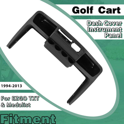 Bethesda Industrial Golf Cart Dash Assembly Cover Instrument Panel For EZGO TXT & Medalist 1994-2013