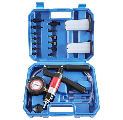 Bethesda Industrial 21pcs Hand Held Vacuum Pressure Pump Tester Brake Fluid Bleeder Bleeding Tool
