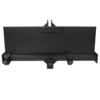 Bethesda Industrial 3-Point Attachment Adapter Hitch Adjustable Skid Steer Loader Tractor