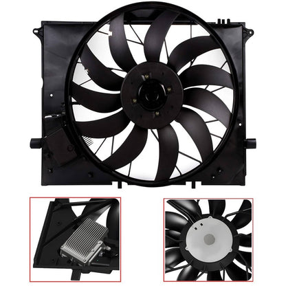 Bethesda Industrial Radiator Cooling Fan Assembly 2205000193 For 2000-2006 MERCEDES-BENZ S430 S500