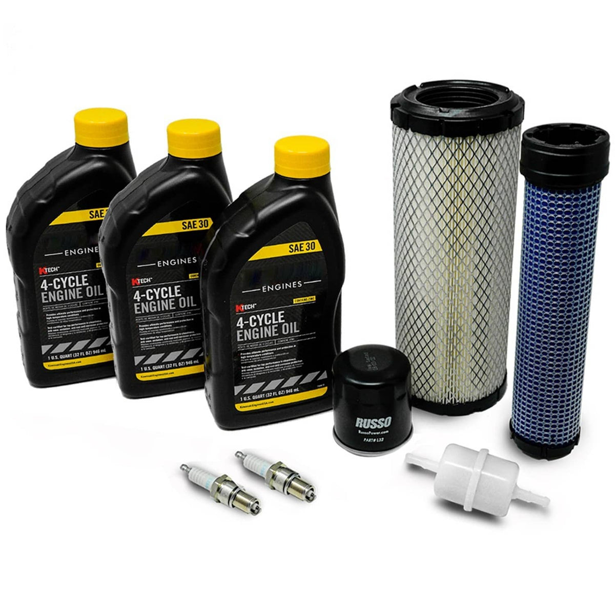 Bethesda Industrial Tune Up Kit SAE 30 for Kawasaki Engines FX921V FX1000V 99969-6529
