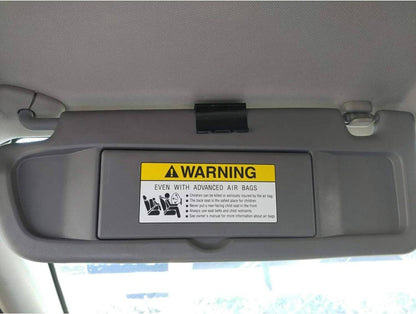 Bethesda Industrial Pair Sun Visor Dark Gray For 2006-2011 Honda Civic Visors Left & Right Visor Set
