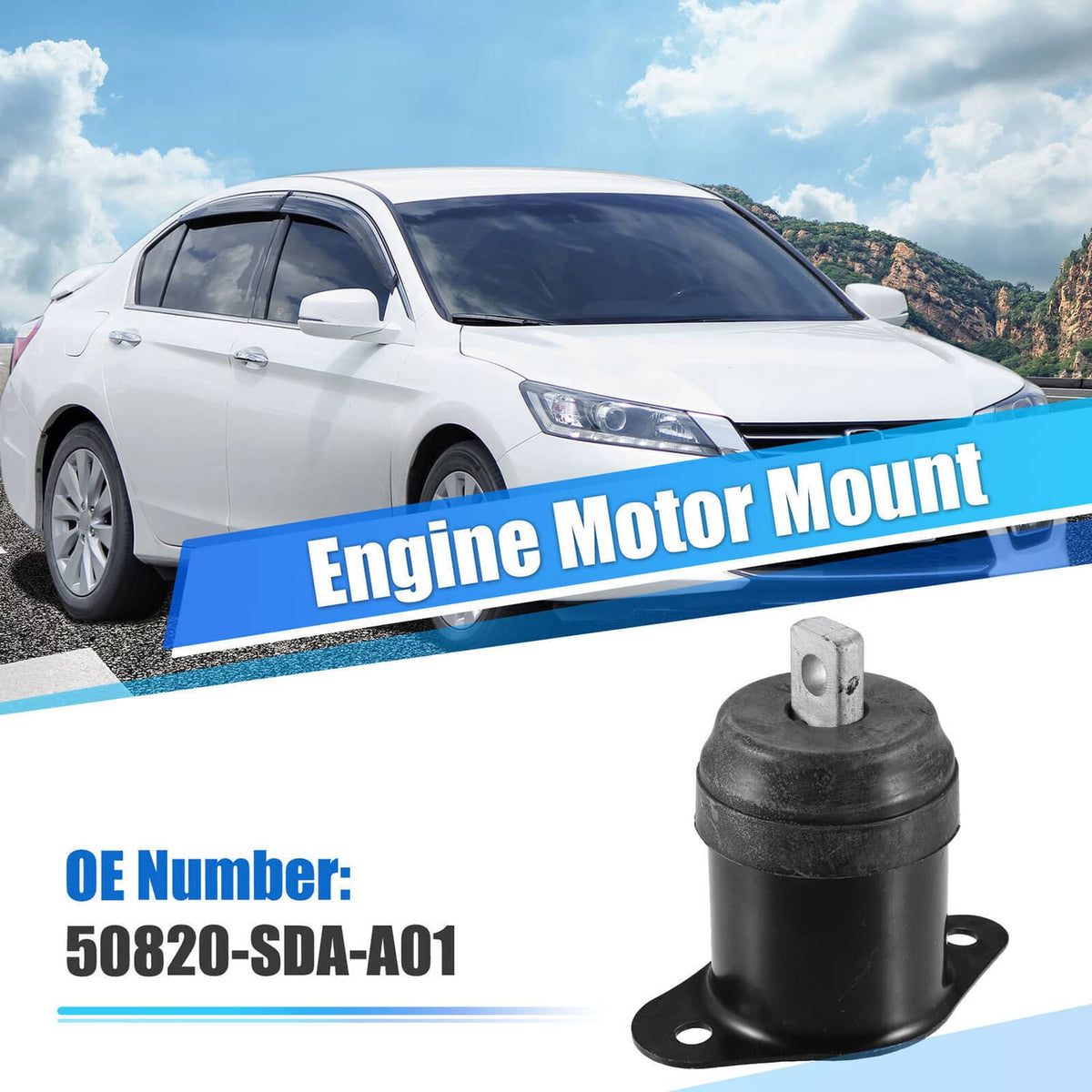 Bethesda Industrial For Honda Accord 2003-2007 Engine Side Mounting Engine Motor Mount 50820-SDA-A01