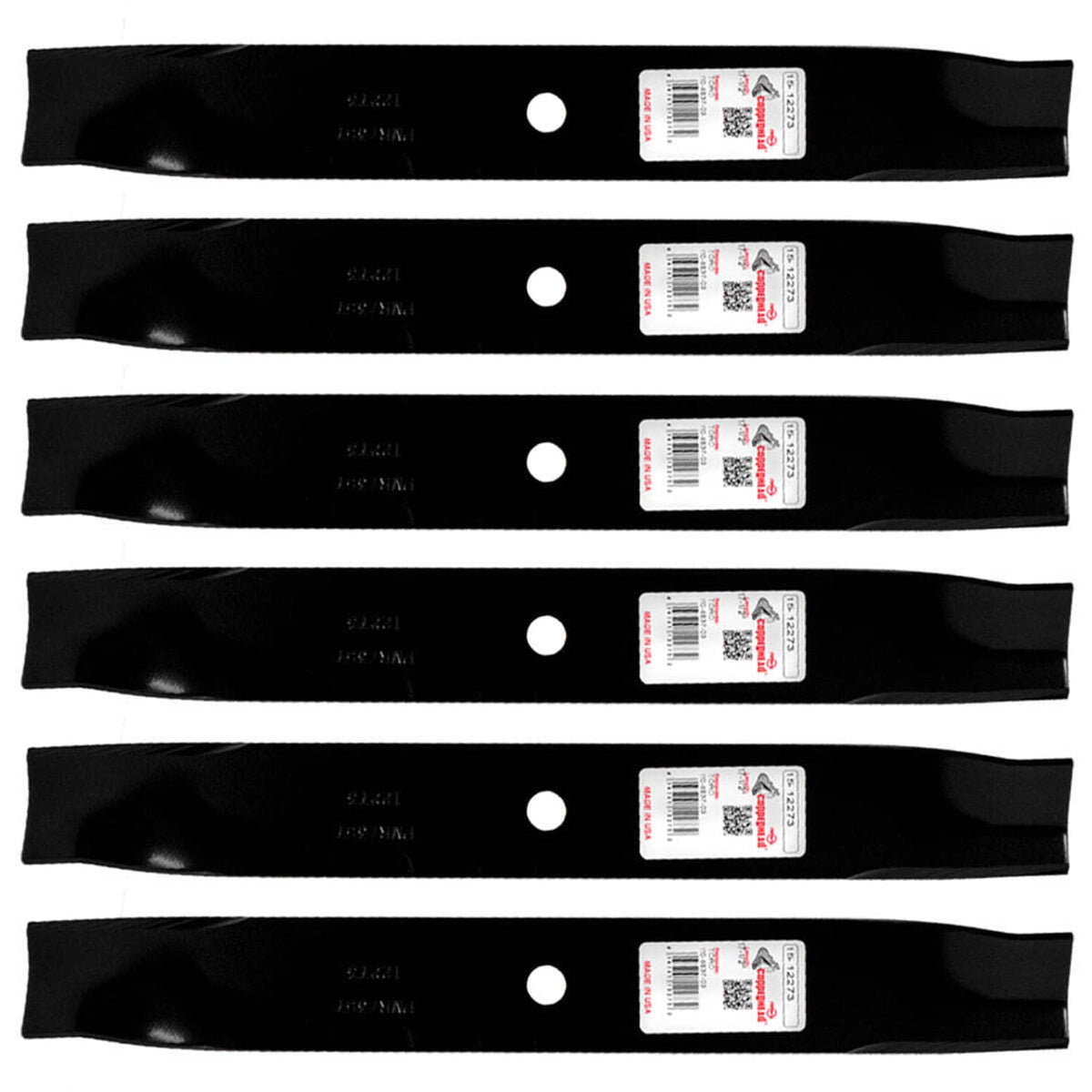 Bethesda Industrial (6) Lawn Mower Blades for Toro Zero Turn Mowers 50" Deck SS5000 SS5060