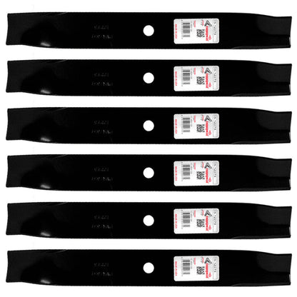 Bethesda Industrial (6) Lawn Mower Blades for Toro Zero Turn Mowers 50" Deck SS5000 SS5060