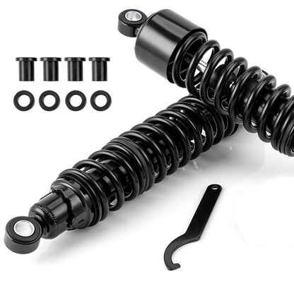 Bethesda Industrial Black 15" Rear Shocks Absorbers Fit for Harley Sportster XL1200 883 48 72 Pair