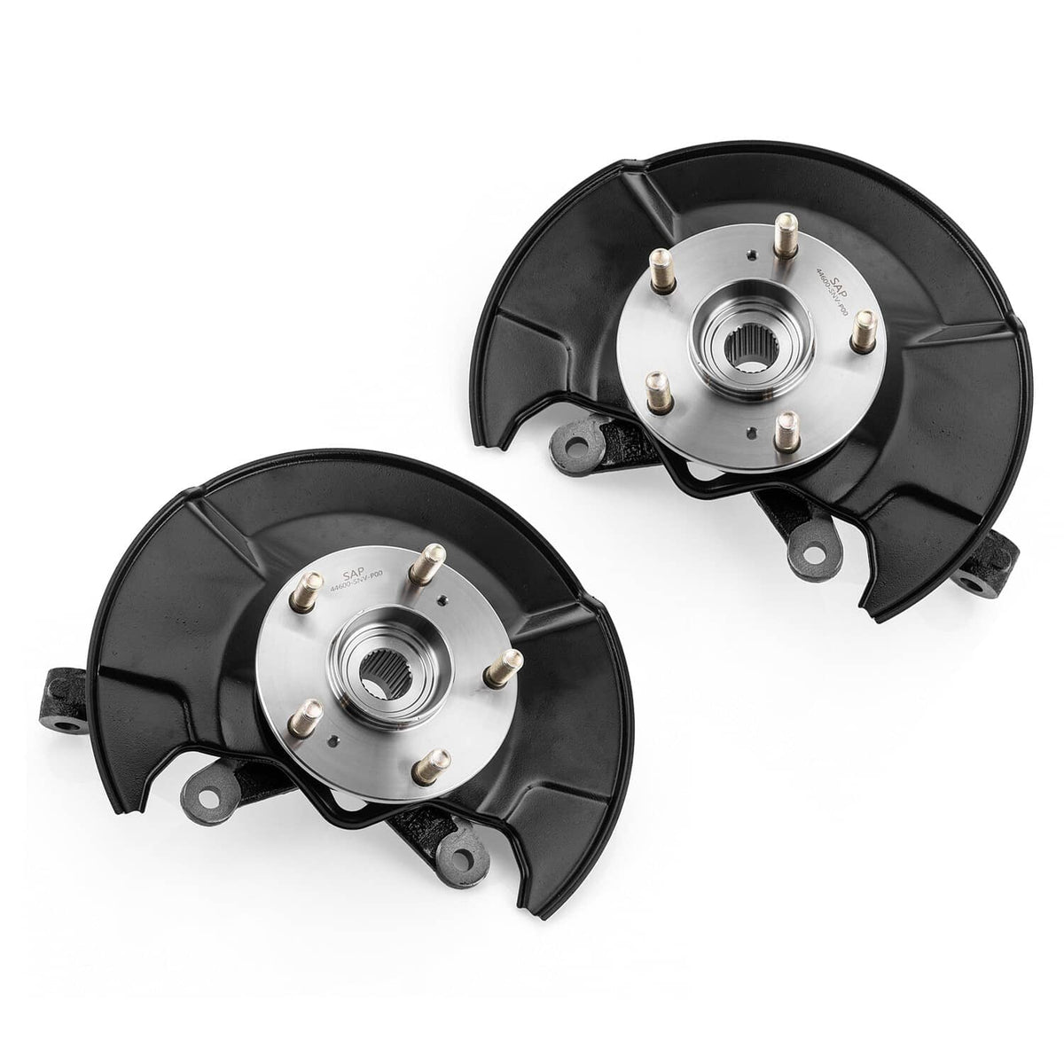 Bethesda Industrial Front Left Right Steering Knuckle and Wheel Hub Bearing for Honda Civic 06-11