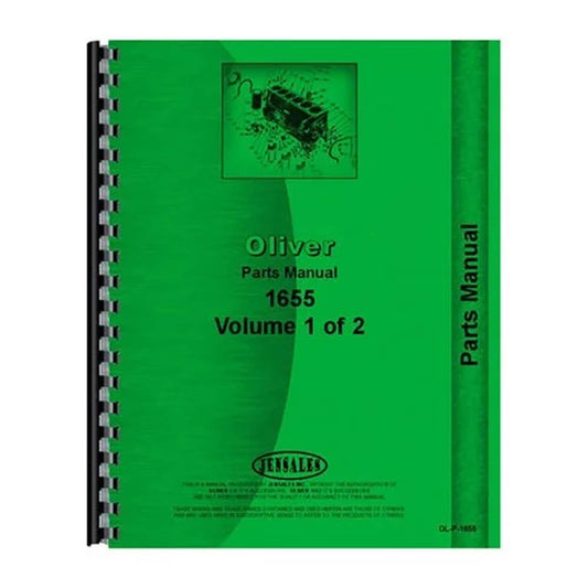 Bethesda Industrial Parts Manual fits Oliver 1655 fits Minneapolis Moline G750