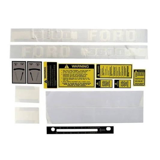 Bethesda Industrial Decal Set 3600 1975-81 Vinyl fits Ford 3600