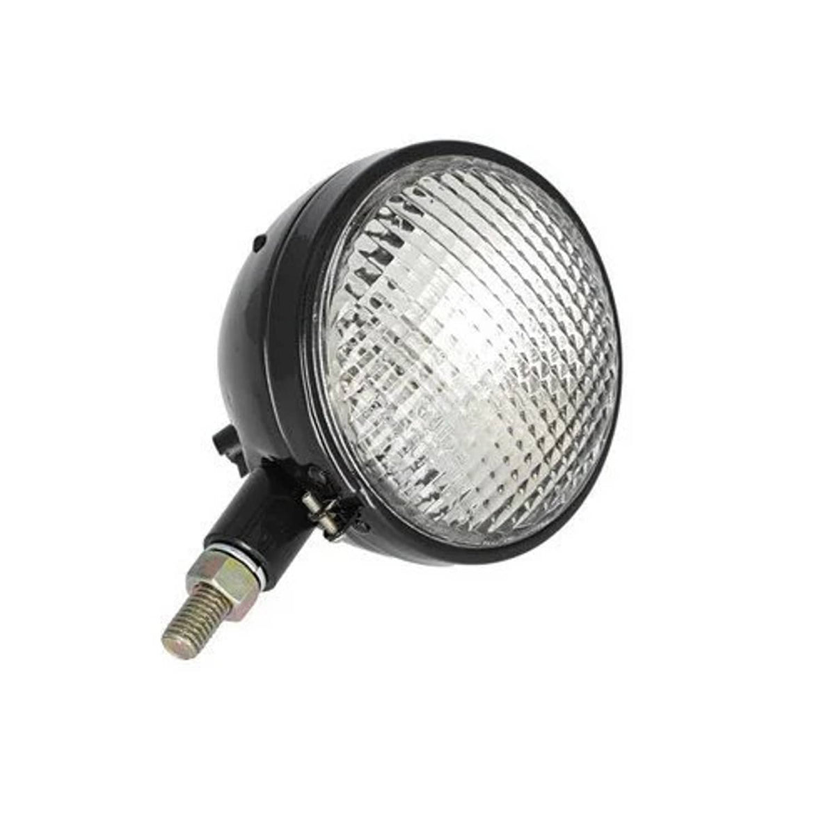Bethesda Industrial Headlight Assembly - 6V Black Tear Drop Style fits John Deere A B AL2855T
