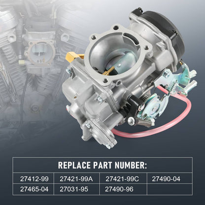 Bethesda Industrial Carburetor Carb Set for Harley Davidson Glide Sportster 40mm CV40 XL883 27490-04