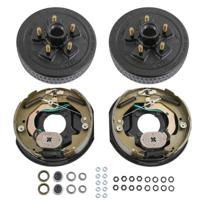 Bethesda Industrial NEW Electric Trailer Brake 10" x 2-1/4" & 5 on 4.5" Hub Drum Kit for 3500 lbs