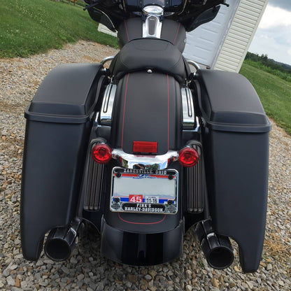 Bethesda Industrial ABS Rear Fender Fascia LED Running Light For Harley Electra Road Glide FLH 2014+