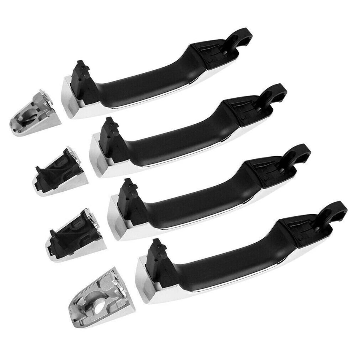 Bethesda Industrial 4Pcs Chrome Exterior Door Handle For 2014-2017 Chevrolet Silverado 1500 22923598