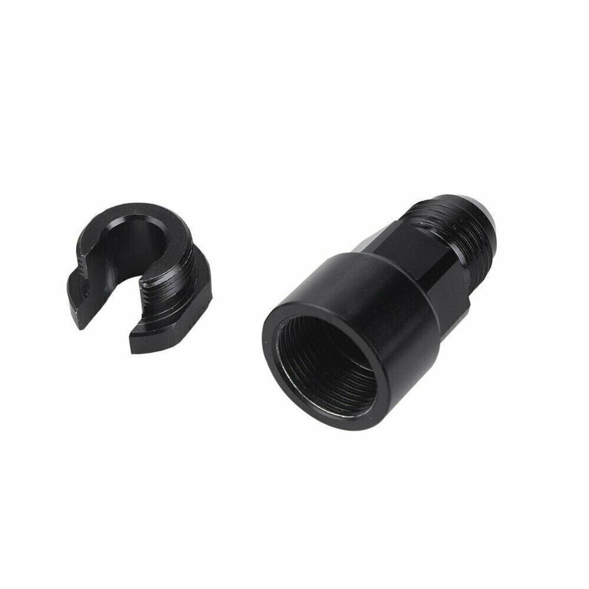 Bethesda Industrial 2Pcs 6AN Fuel Adapter Fit For To 3/8 & 5/16 GM Quick Connect W/Thread EFI Female