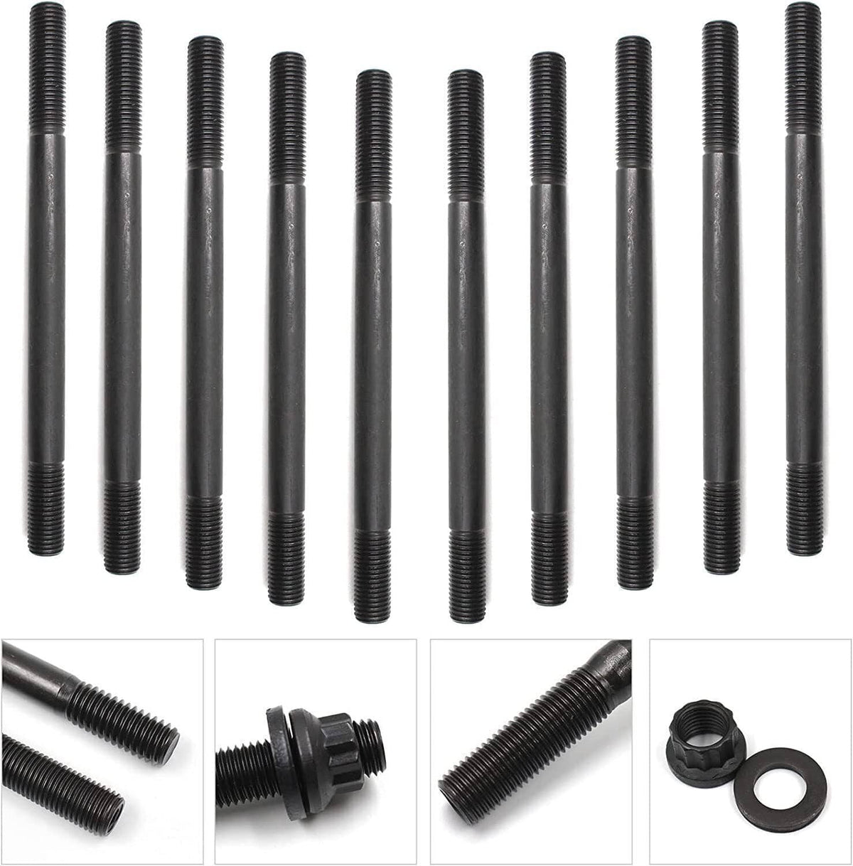 Bethesda Industrial Head Studs Stud 208-4303 Replacemen For Honda Acura GSR B18C B18C1 DOHC VTEC B18