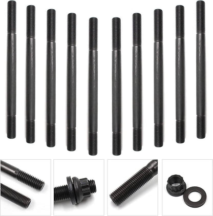 Bethesda Industrial Head Studs Stud 208-4303 Replacemen For Honda Acura GSR B18C B18C1 DOHC VTEC B18