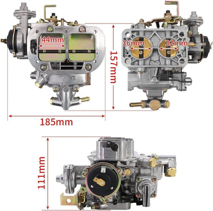Bethesda Industrial New 32/36 DGEV DGV 2 Barrel Carburetor For Nissan Toyota Pickup Mazda B2000