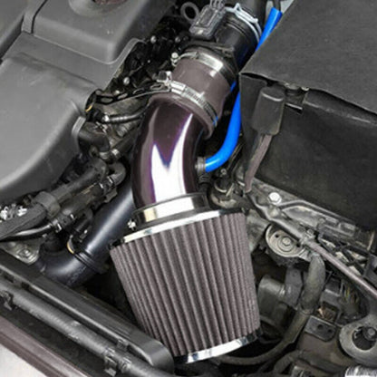Bethesda Industrial Automotive 3" Universal Cold Air Intake Kit Induction Flow Pipe Kit Aluminium