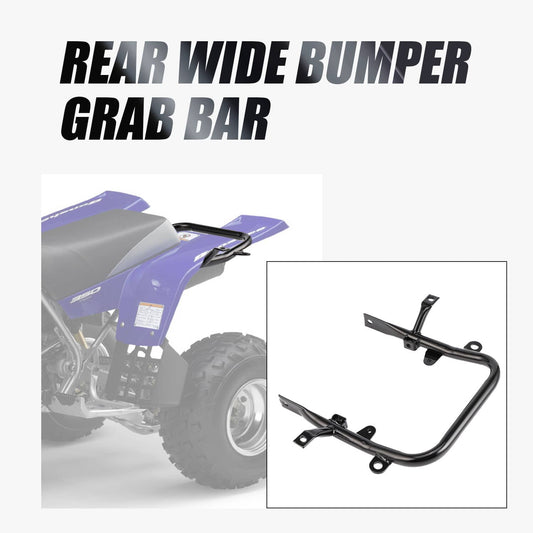 Bethesda Industrial For Yamaha Banshee 350 YFZ350 1987-2006 ATV Black Rear Grab Bar 3GG-2845R-10-00