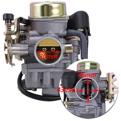 Bethesda Industrial For GY6 150cc 200cc 250cc Go Kart ATV Scooter Motorcycle Racing 30mm Carburetor