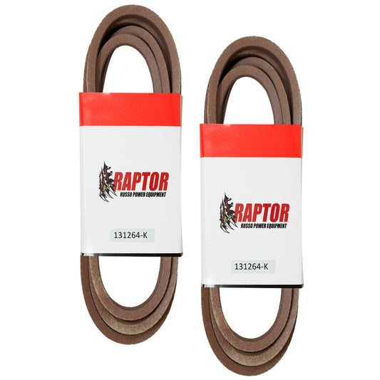 Bethesda Industrial 2PK Raptor Heavy Duty Drive Belt for AYP 131264 532131264 WP1036A T1136B