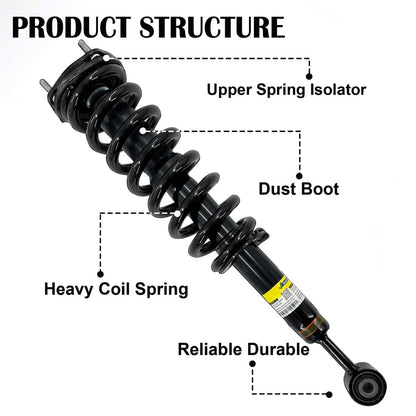 Bethesda Industrial 4X Front Rear Shock Absorber Strut Assys For Lexus GX470 Toyota Land Cruiser 120