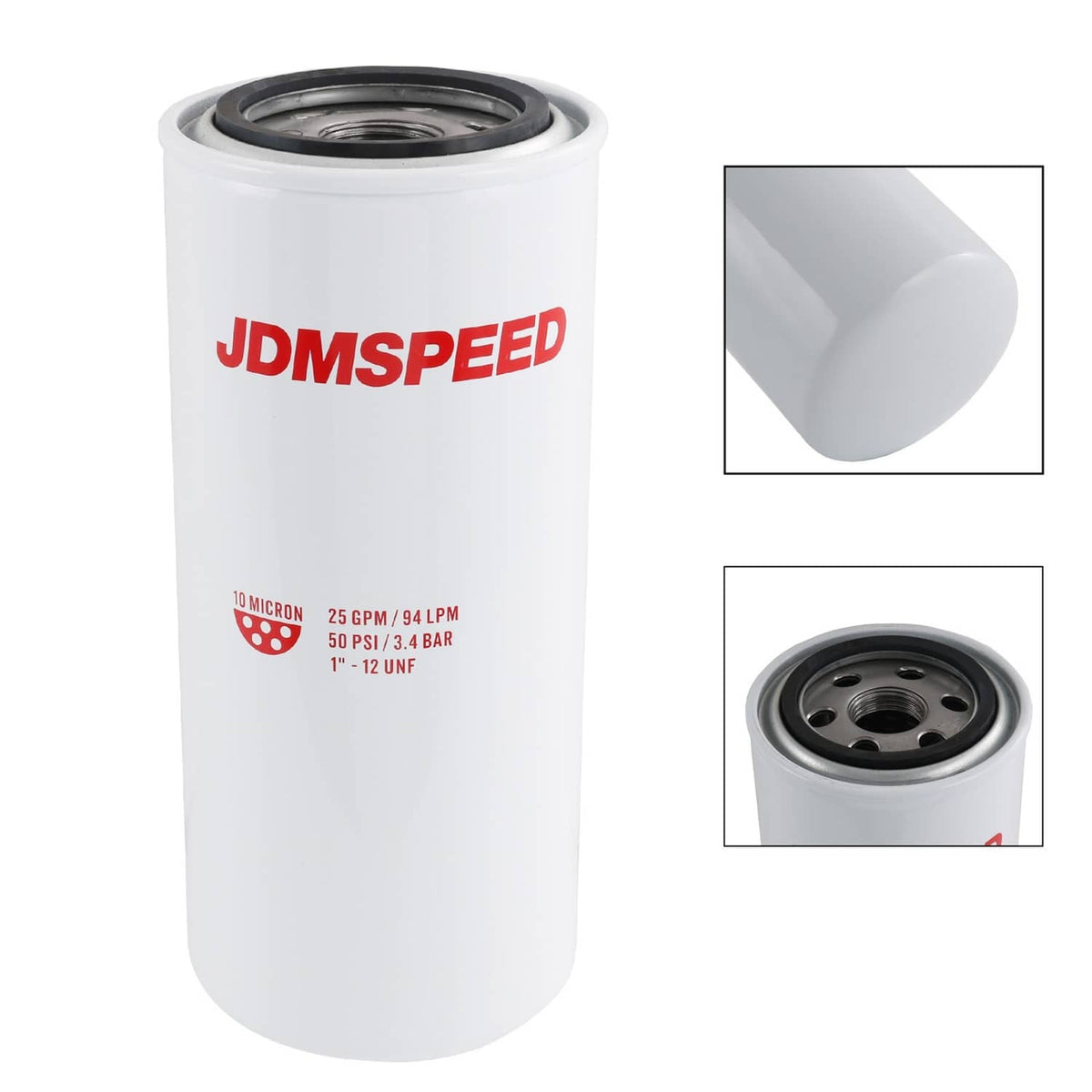 Bethesda Industrial Fill-Rite F1810PM0 18 GPM 1-12UN 50PSI Particulate Spin On Fuel Filter 10 Micron