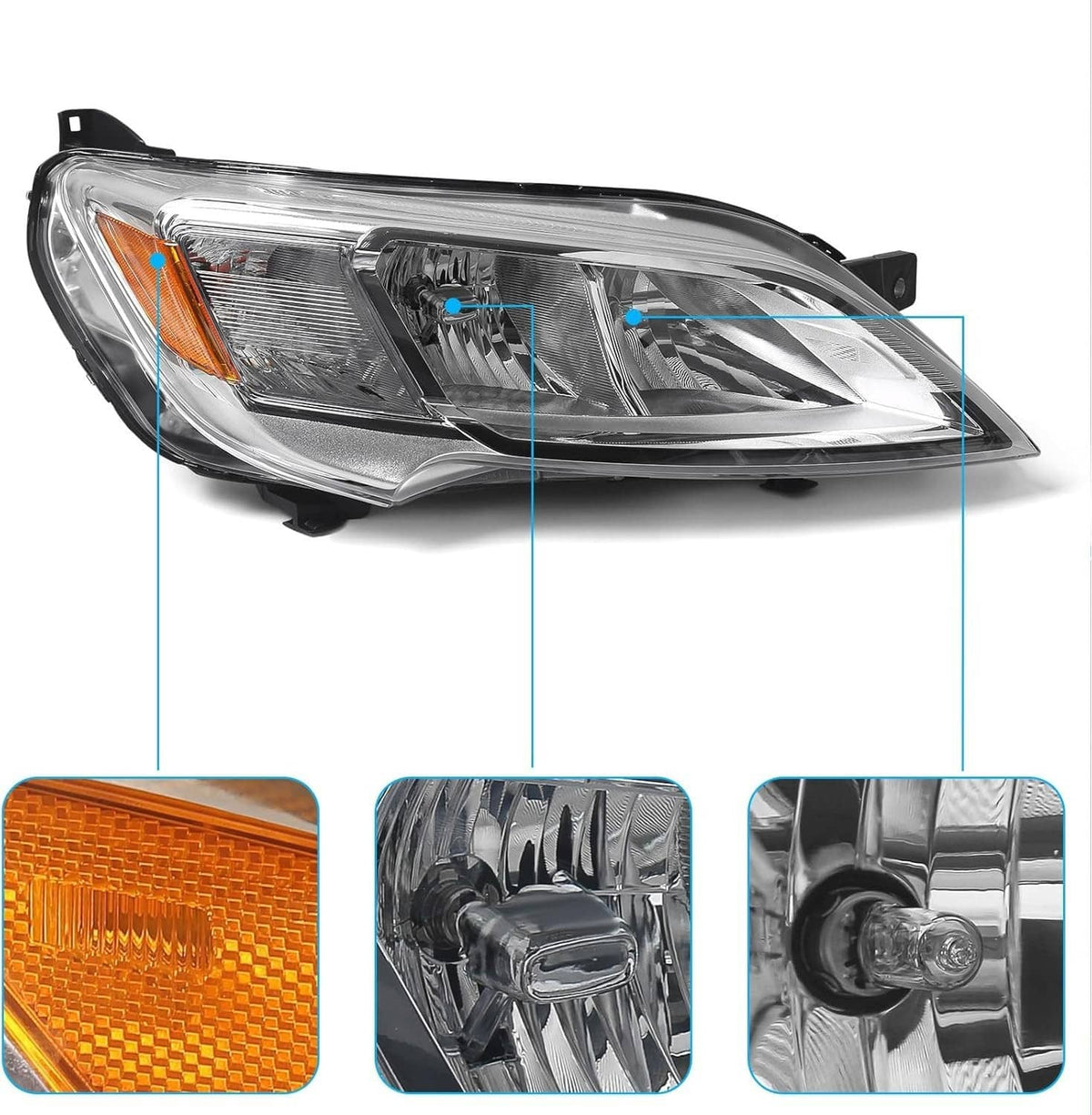 Bethesda Industrial Right Passenger Side Headlight Halogen For 2023-26 Dodge Ram Promaster 1500 2500