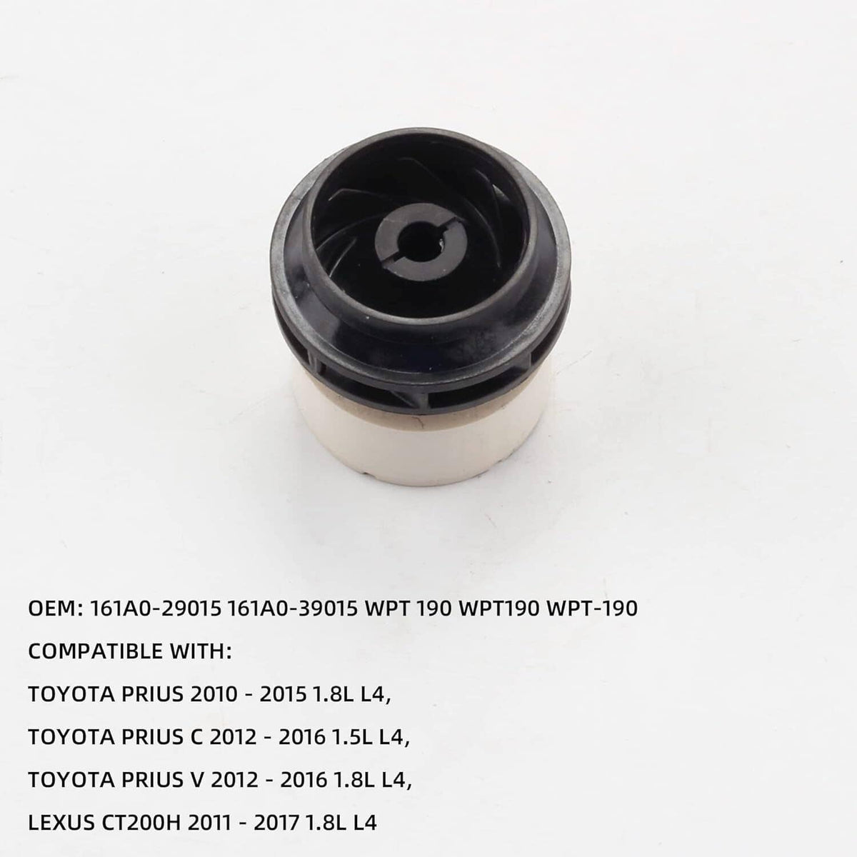 Bethesda Industrial Engine Electric Water Pump Rotor For 2010-2015 Toyota Prius CT200h 161A0-29015