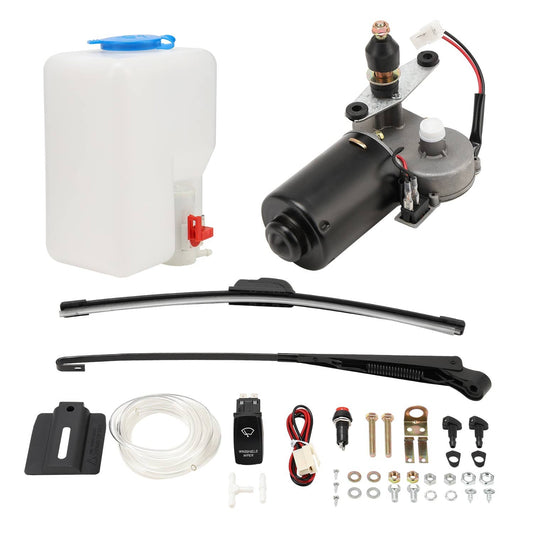Bethesda Industrial For Polaris Ranger 570/800/900/1000 UTV 12V Electric Windshield Wiper Motor Kit