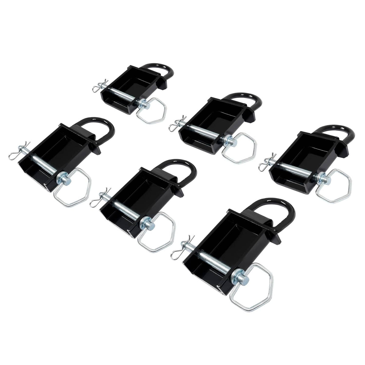 Bethesda Industrial 6PK Heavy-Duty 12,000 Lbs Removable D-Ring Stake Pocket For Flatbed/Trailers