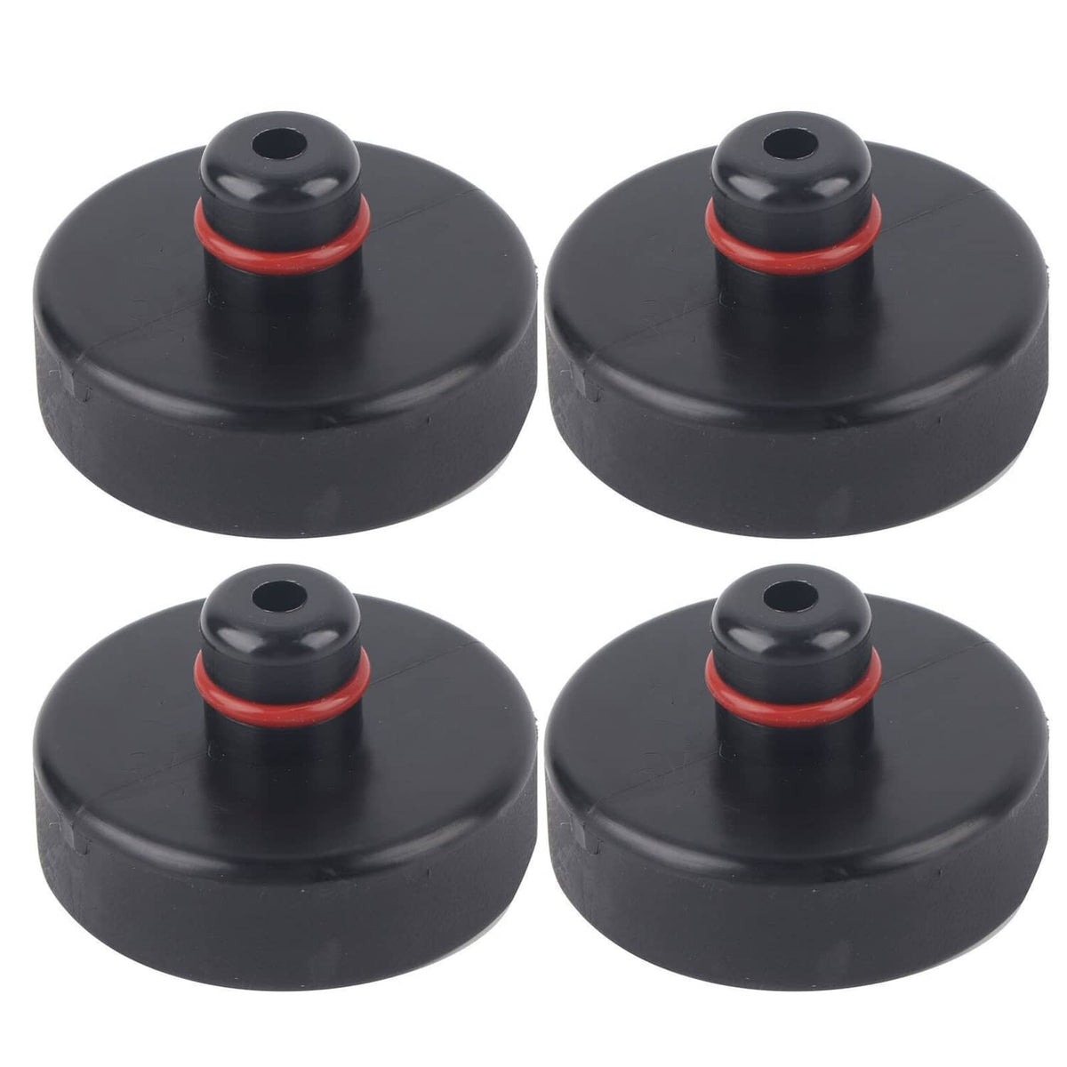 Bethesda Industrial 4Pcs Rubber Jack Lift Pad Adapter Tool Black Fit For Tesla Model 3/Y/S/X New