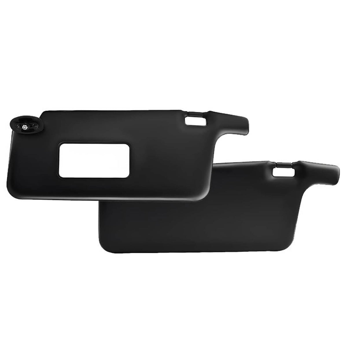 Bethesda Industrial Black Sun Visors Left Driver & Right Passenger Fit For 1996-2001 Honda Civic