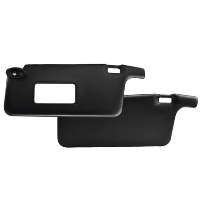 Bethesda Industrial Black Sun Visors Left Driver & Right Passenger Fit For 1996-2001 Honda Civic
