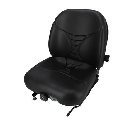 Bethesda Industrial Seat Assembly - Mechanical Suspension Vinyl Black W/OPS