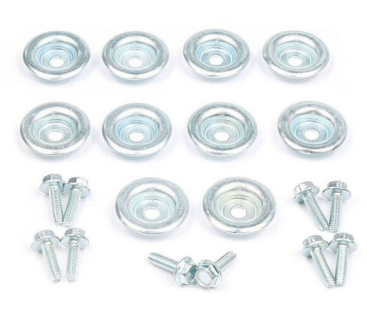 Bethesda Industrial 20 Pcs Set UTV Skid Plate Washer Bolt Fits All Polaris General Ranger RS1 RZR